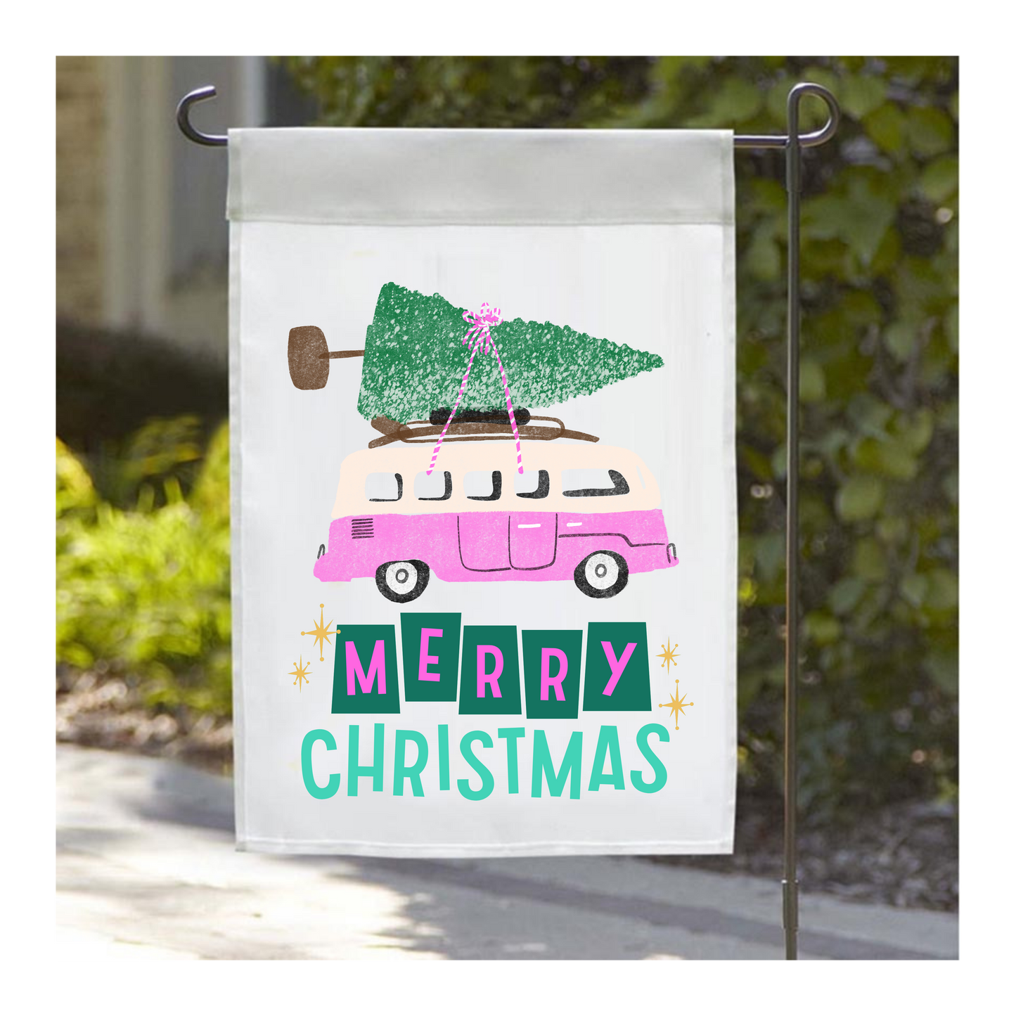 Christmas Garden Flags