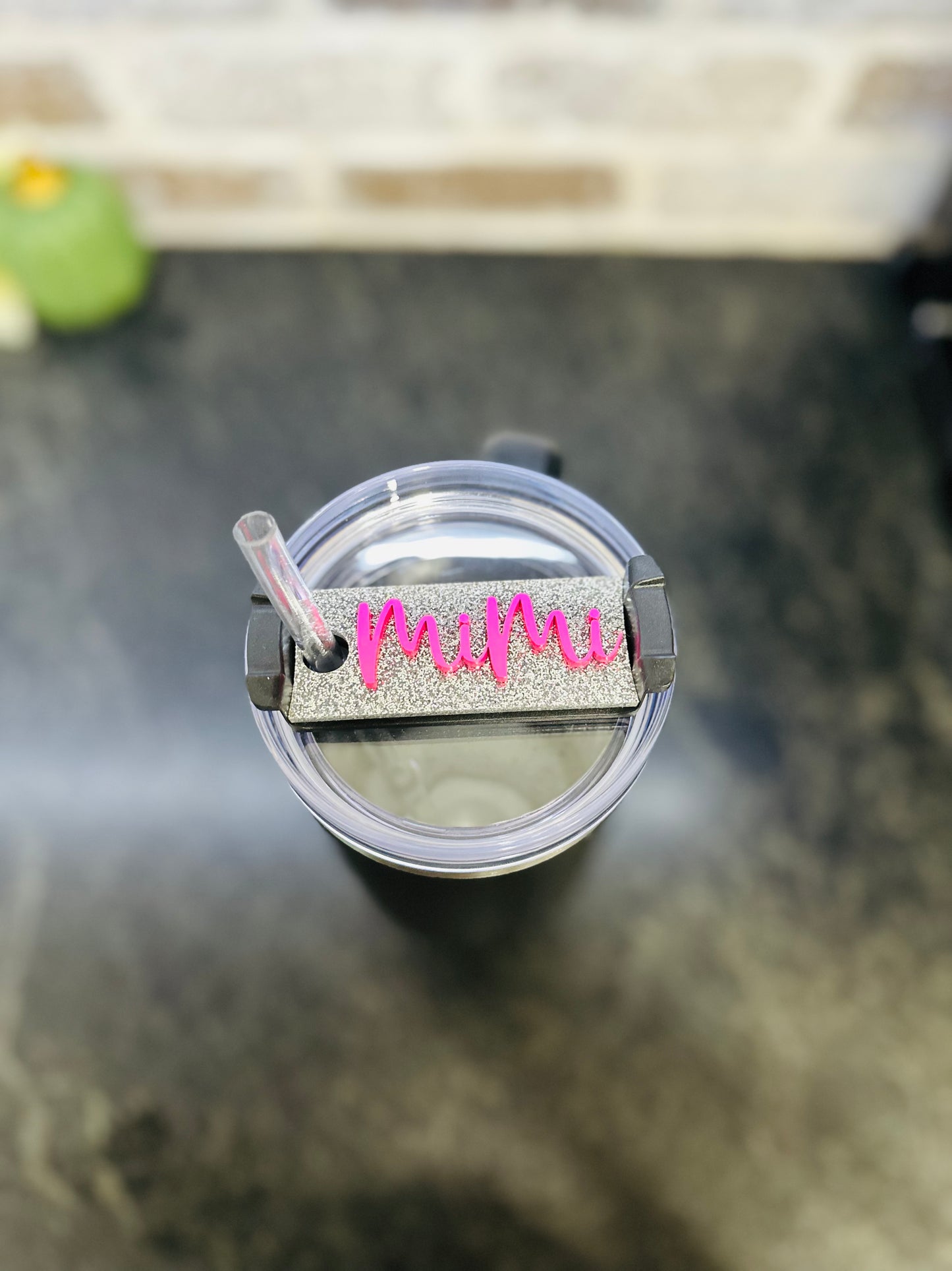 Tumbler Topper Tag