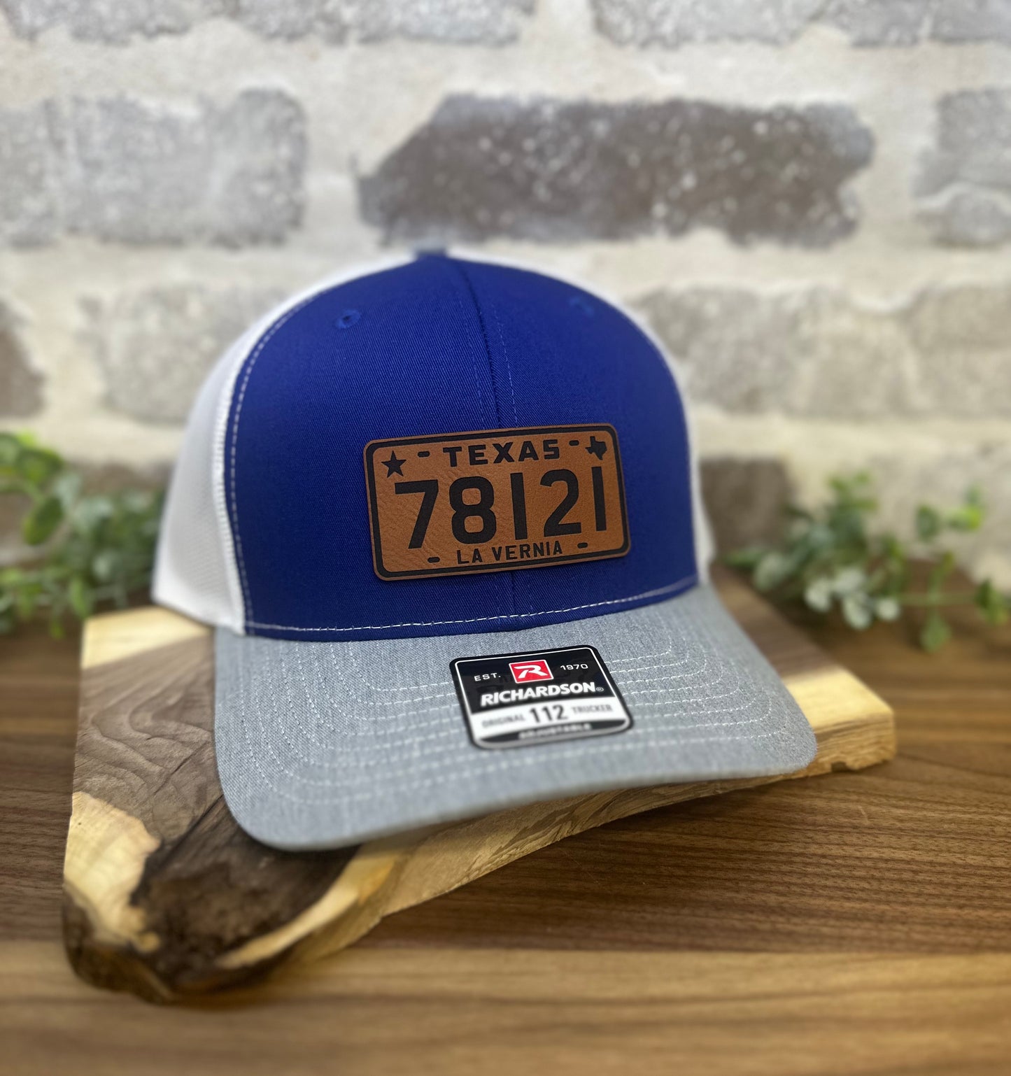 Zip Code Texas License Plate  - Richardson 112 Cap - OSFM