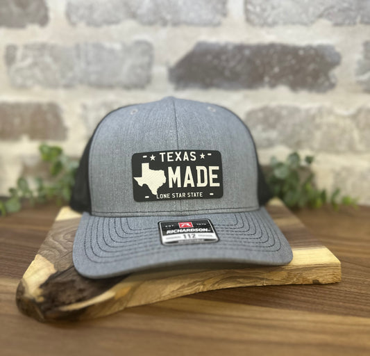 Texas Made License Plate  - Richardson 112 Cap - OSFM