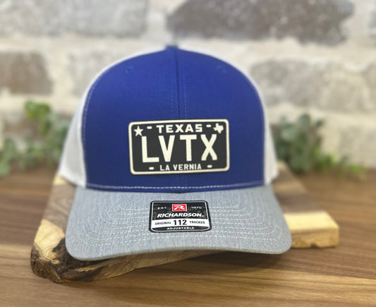 LV TX License Plate  - Richardson 112 Cap - OSFM - 3 Design Options