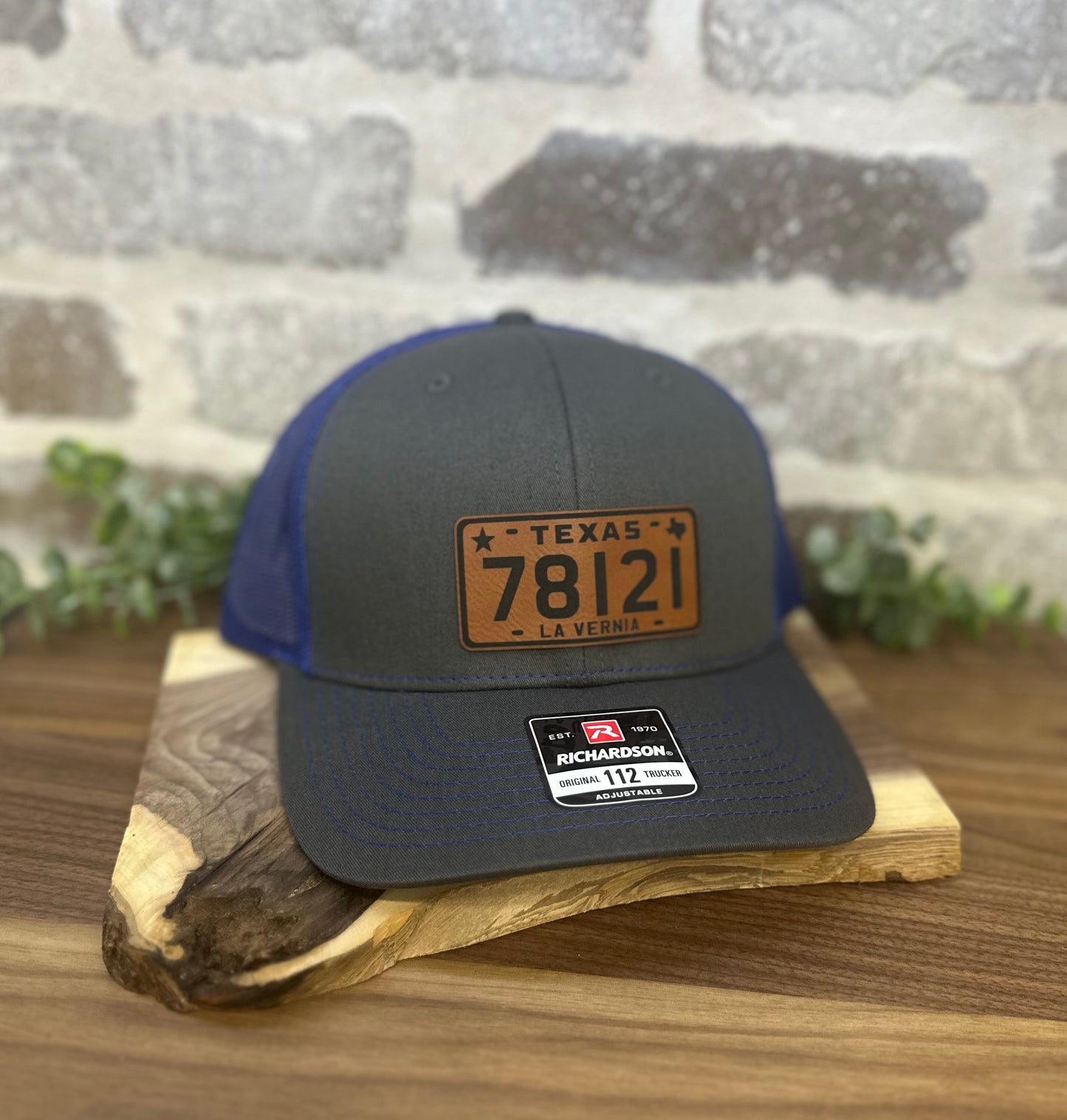 Zip Code Texas License Plate  - Richardson 112 Cap - OSFM