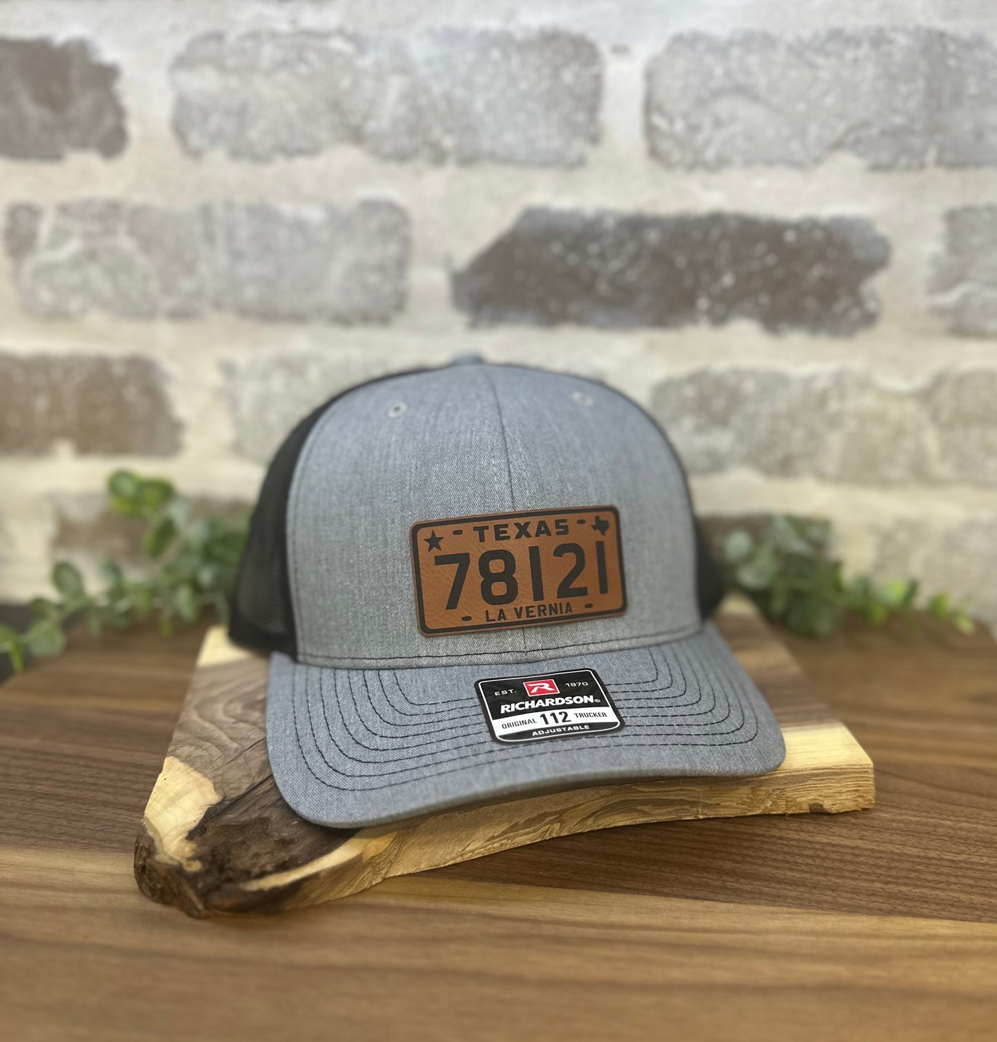 Zip Code Texas License Plate  - Richardson 112 Cap - OSFM