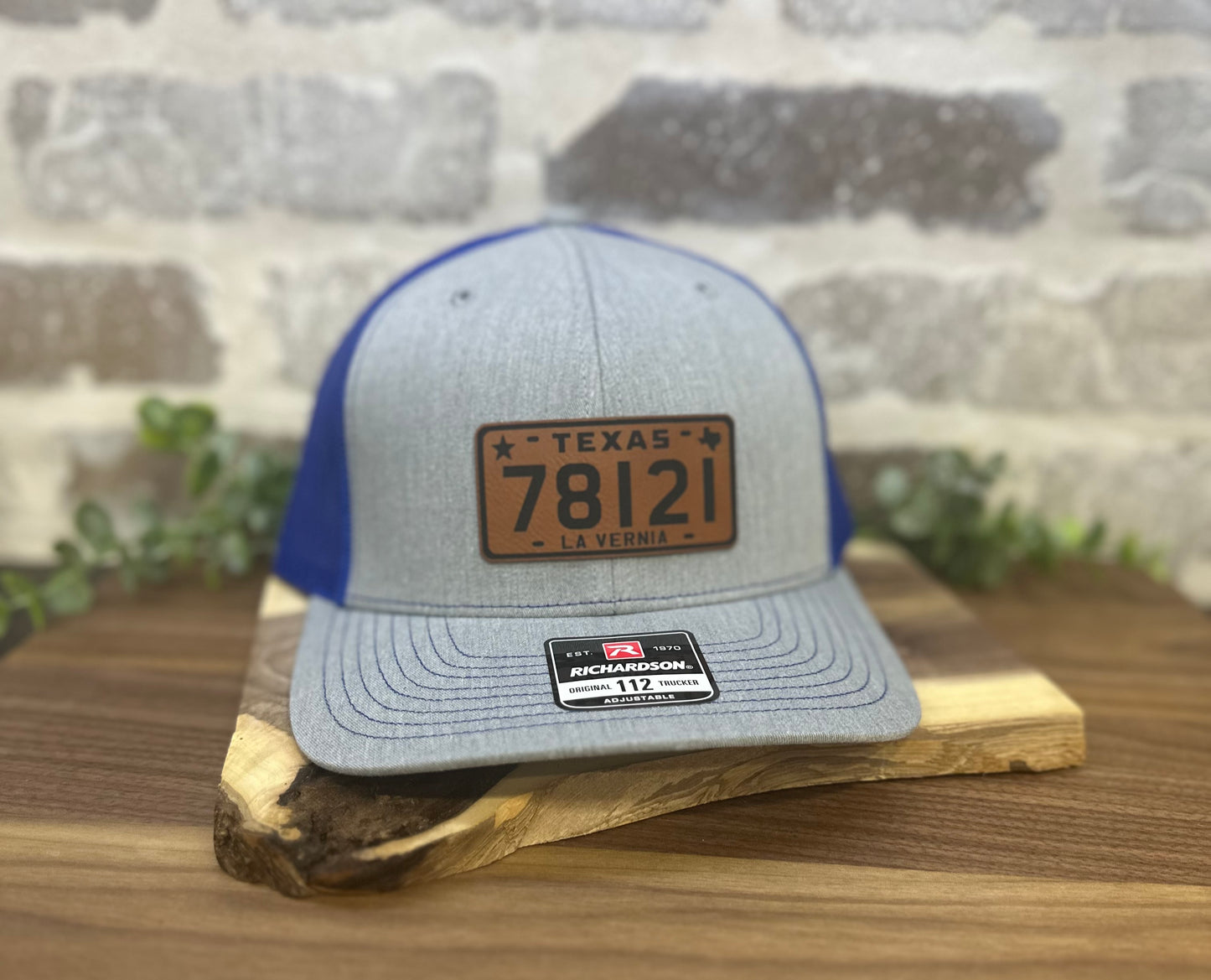 Zip Code Texas License Plate  - Richardson 112 Cap - OSFM