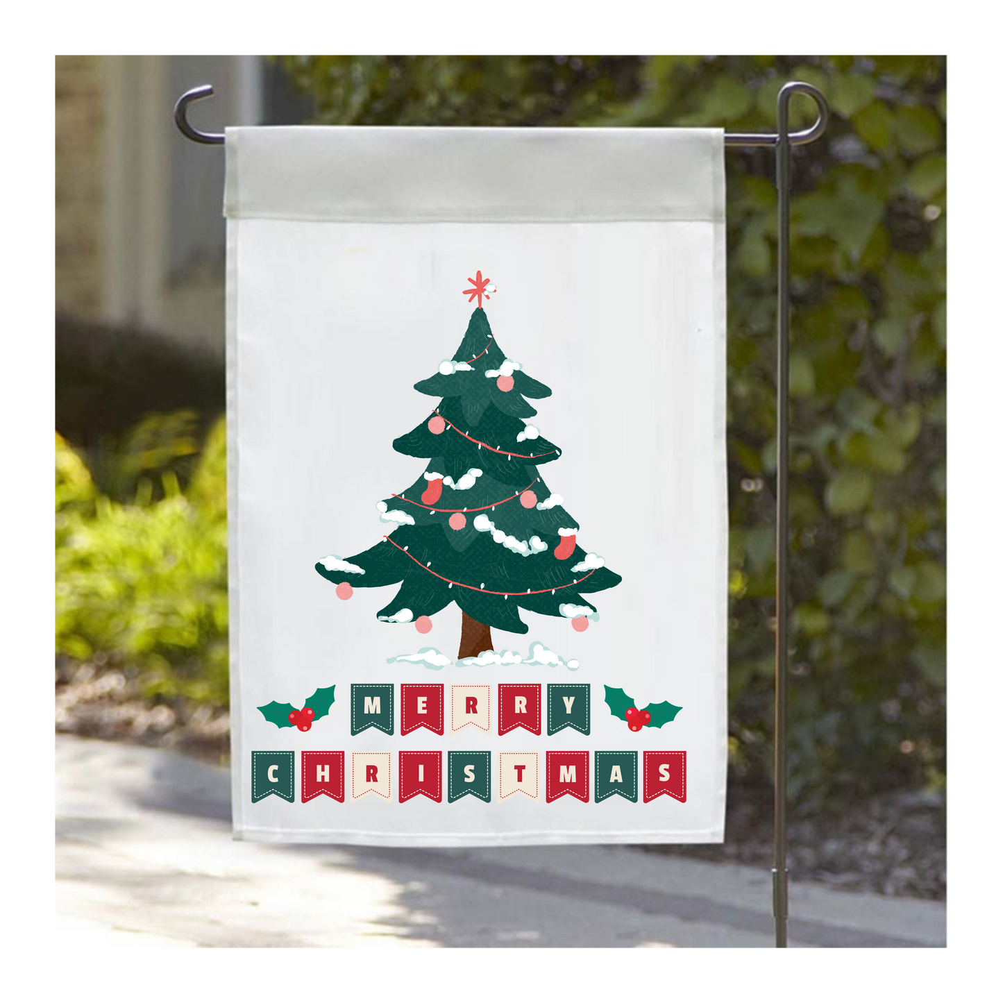 Christmas Garden Flags