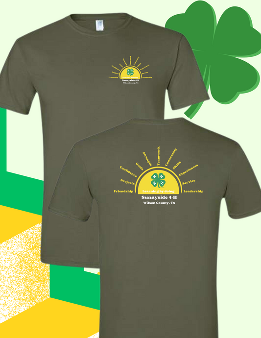 Sunnyside 4-H Club Tee's