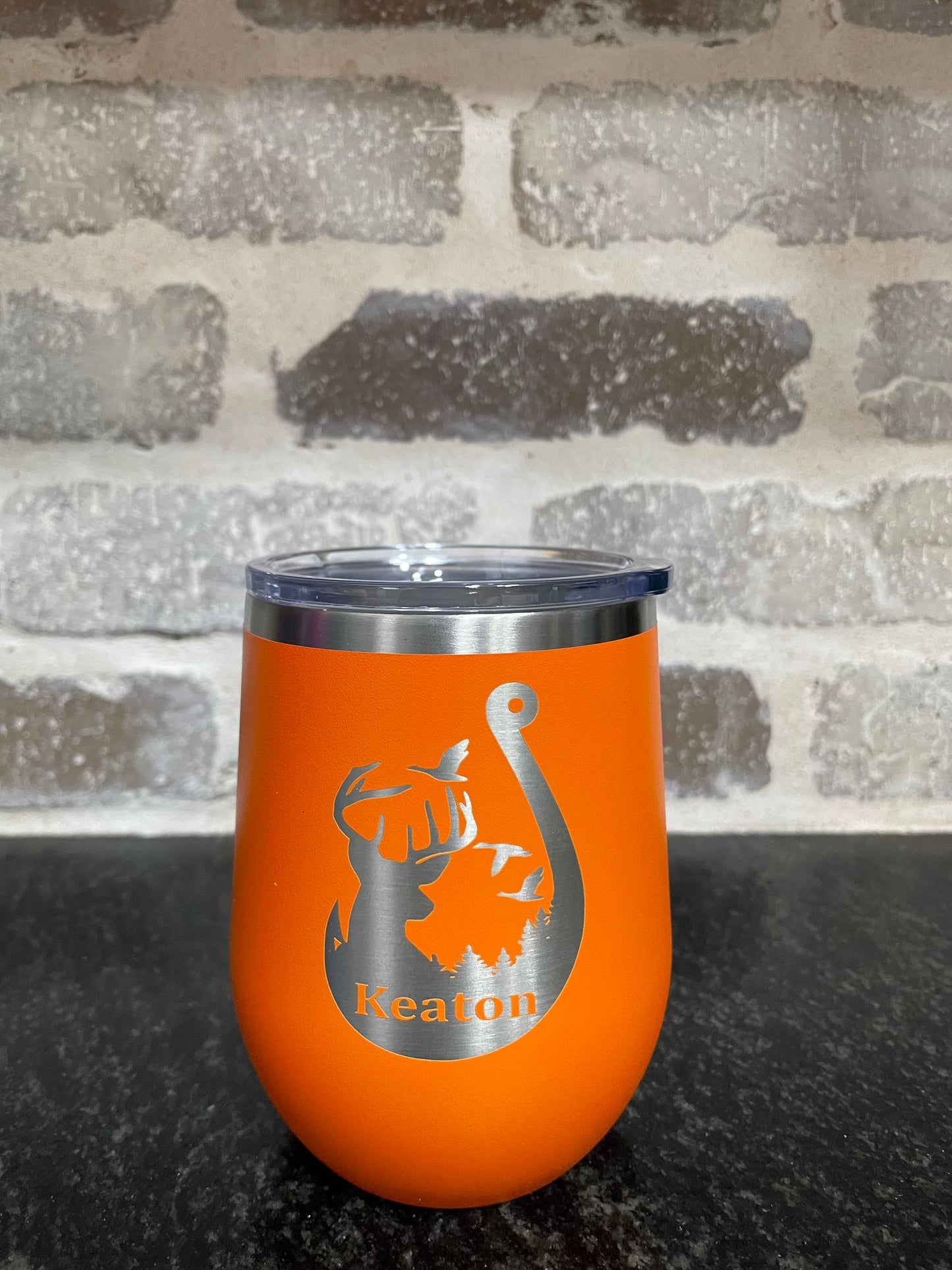 12/16 oz Wine Tumbler Cup - Engraved/Personalized - Polar Camel