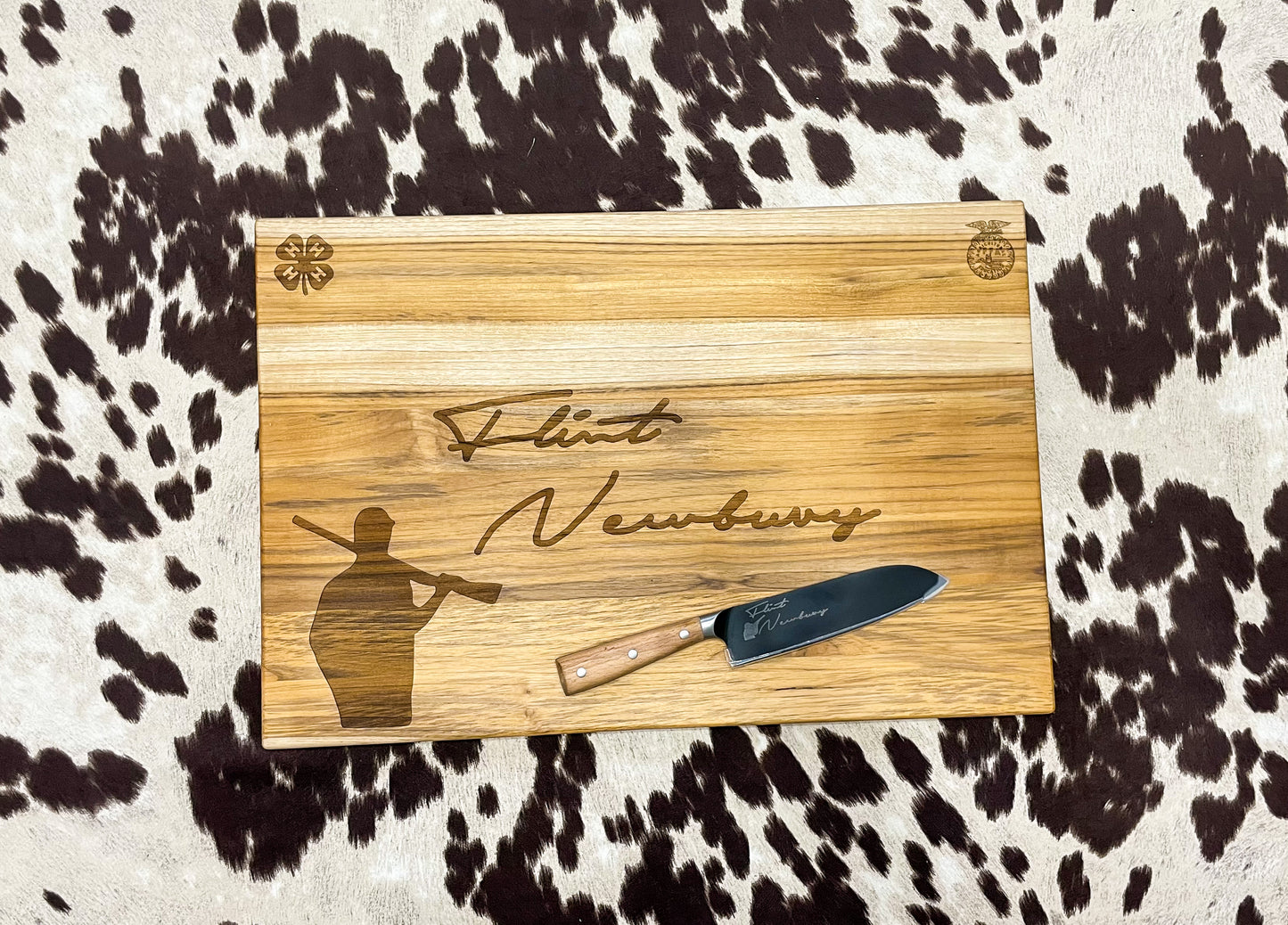 Teak Personalized XL Brisket Cutting Board - 16” x 24”